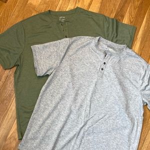 Men’s button t-shirts (2)